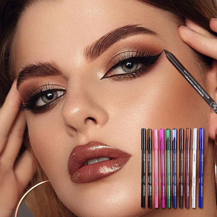 💕10 πολύχρωμα eyeliner σε μορφή τζελ-GR