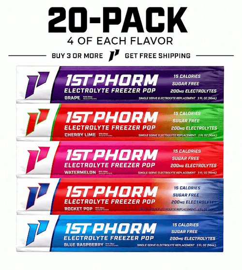 1st Phorm Electrolyte Freezer Pops (20ct) image 1