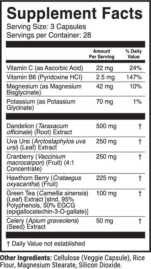 1st Phorm Symmetry – Supplement Facts