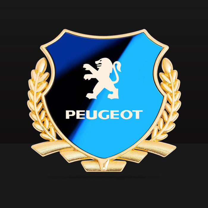 Μπλε χρυσός καθρέφτης✨✨2 τεμ.✨✨ / FOR Peugeot BRAND