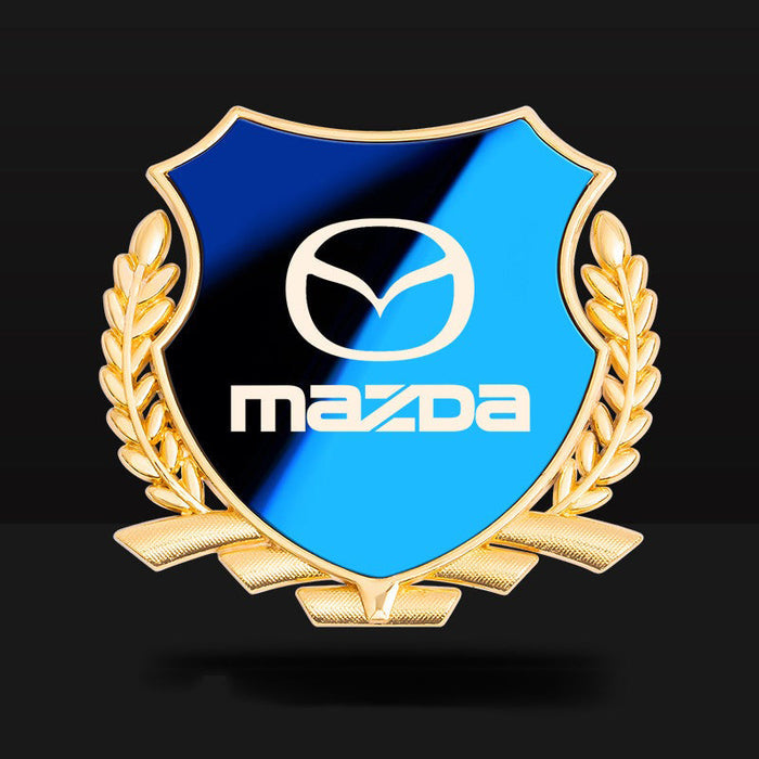 Μπλε χρυσός καθρέφτης✨✨2 τεμ.✨✨ / FOR Mazda BRAND
