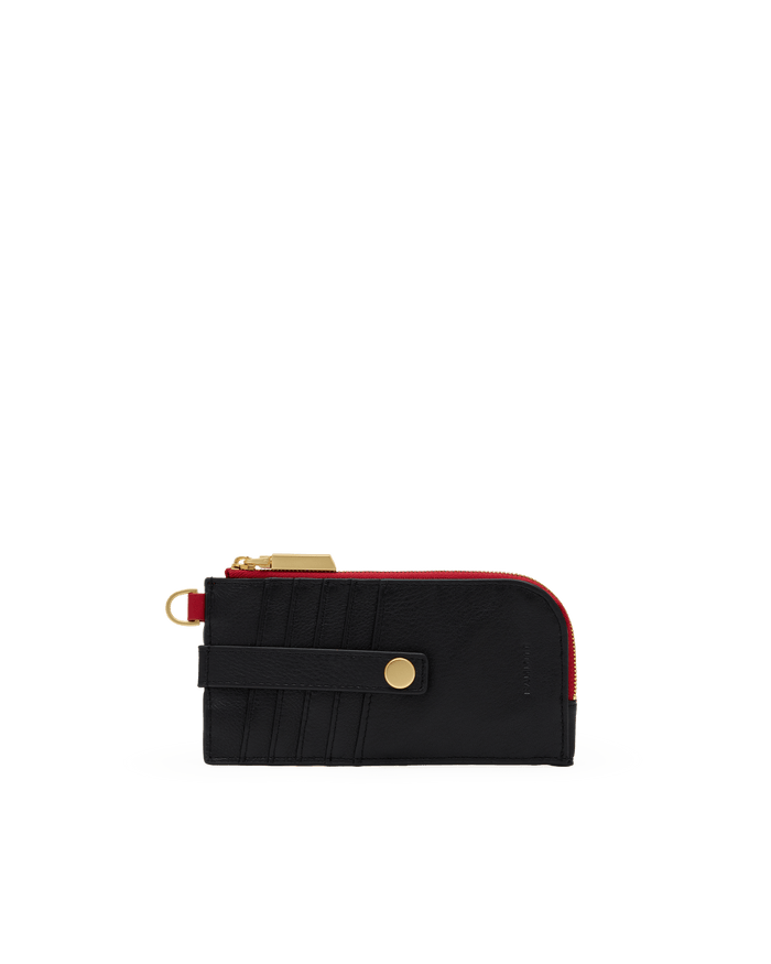210-East-Black-BG-Red-Zip-Front-View