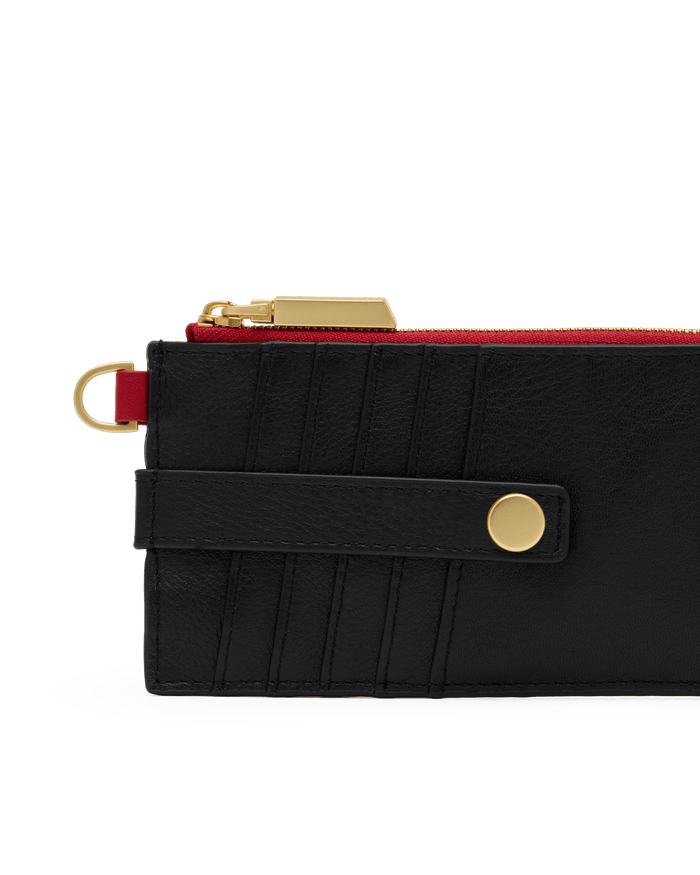 210-East-Black-BG-Red-Zip-Front-View-Detail