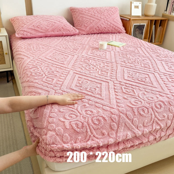 Ροζ πούδρας / 200 * 220cm