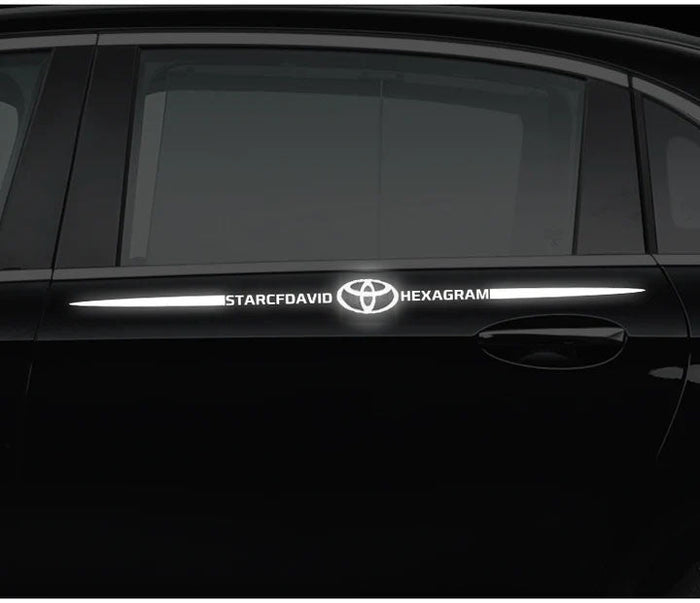 Ανακλαστικό λευκό / 4PCS / FOR Toyota BRAND