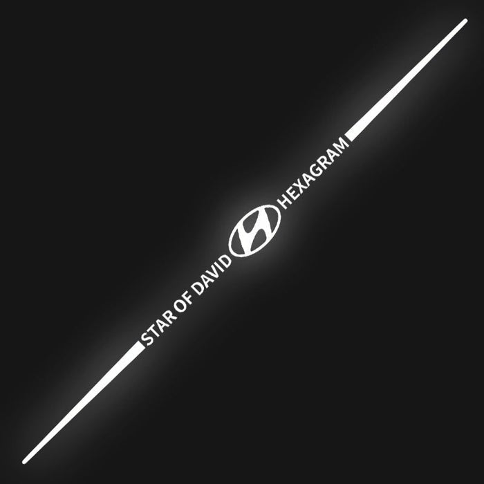 Ανακλαστικό λευκό / 4PCS / FOR HYUNDAI BRAND