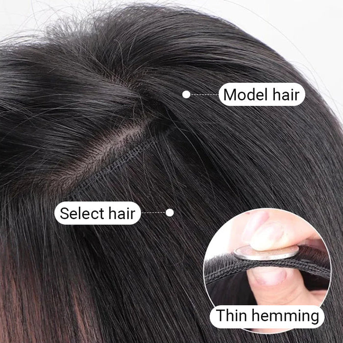 💖 ¡50% de descuento ahora! Peluca larga ondulada con degradado para mujer: aspecto natural, gorro ajustable y fibras resistentes al calor para un estilo diario.-ES