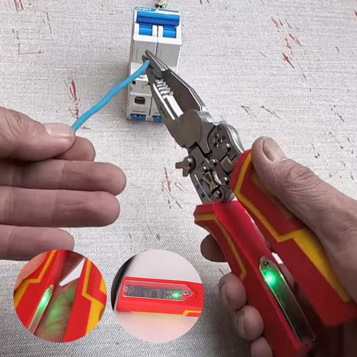 🧰8 ühes multifunktsionaalne traaditõmmits elektrilise mõõtmisega-EE