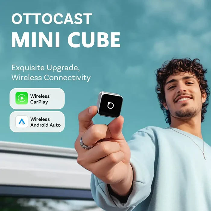 Adaptador inalámbrico CarPlay Android Auto para Ottocast Mini 3.0 Ultra Cube-ES