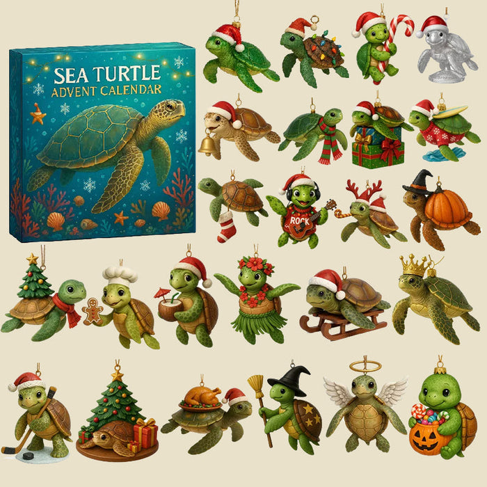 🌊🐢 Adventni koledar morskih želv 2025-ES