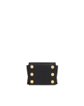 Allen Wallet | Black/Brushed Gold Red Zip