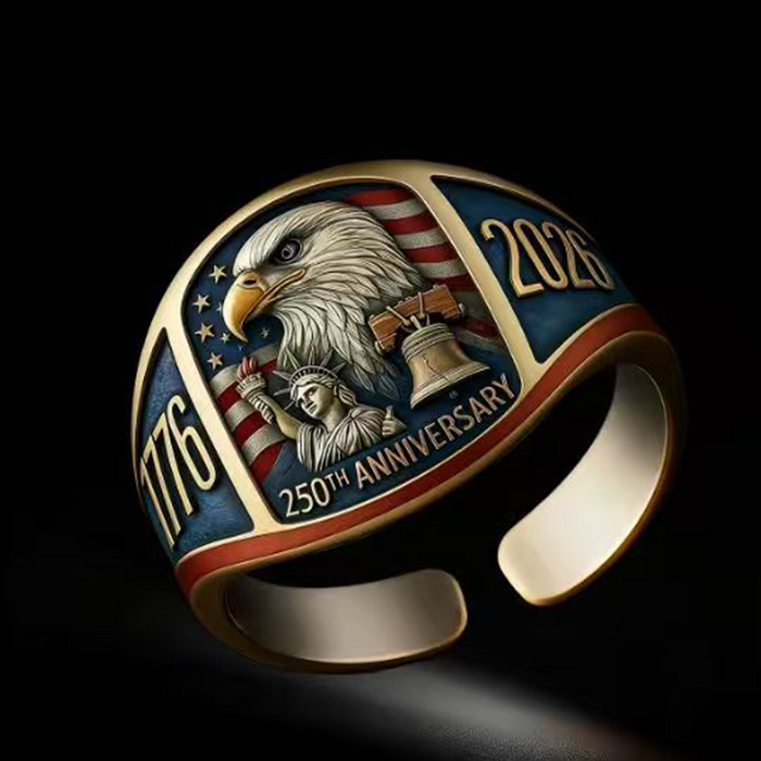 Anillo conmemorativo del águila por el 250 aniversario (1776-2026)-ES