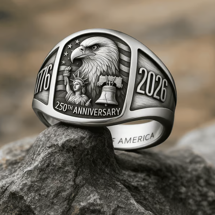 Anillo conmemorativo del águila por el 250 aniversario (1776-2026)-ES