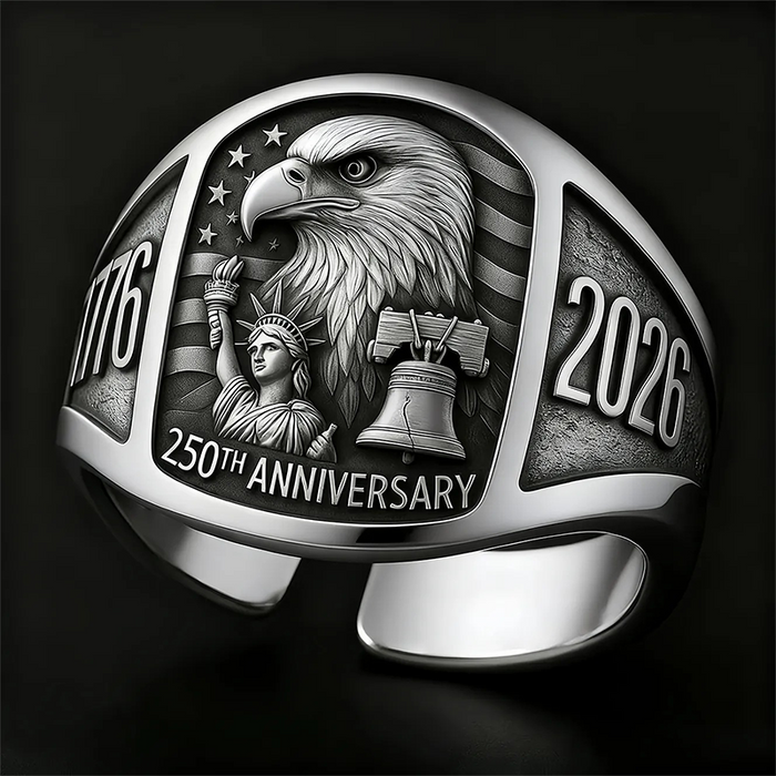 Anillo conmemorativo del águila por el 250 aniversario (1776-2026)-ES