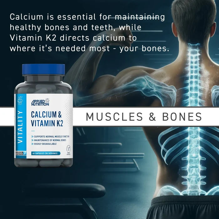 Applied Nutrition Calcium & Vitamin K2