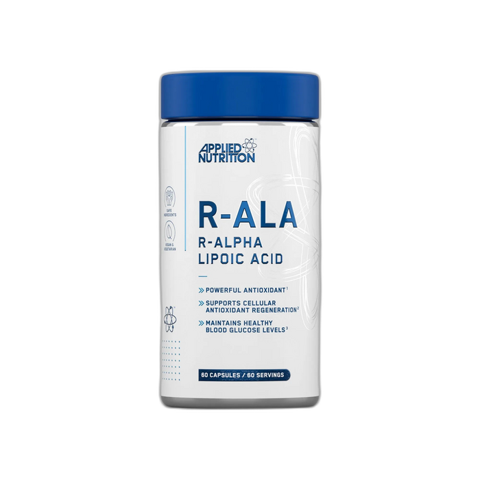Applied Nutrition R-ALA (R-Alpha Lipoic Acid) Capsules