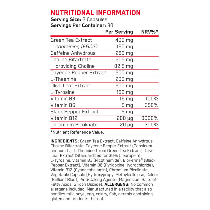 Applied Nutrition Shred X Ultimate Fat Burner Capsules
