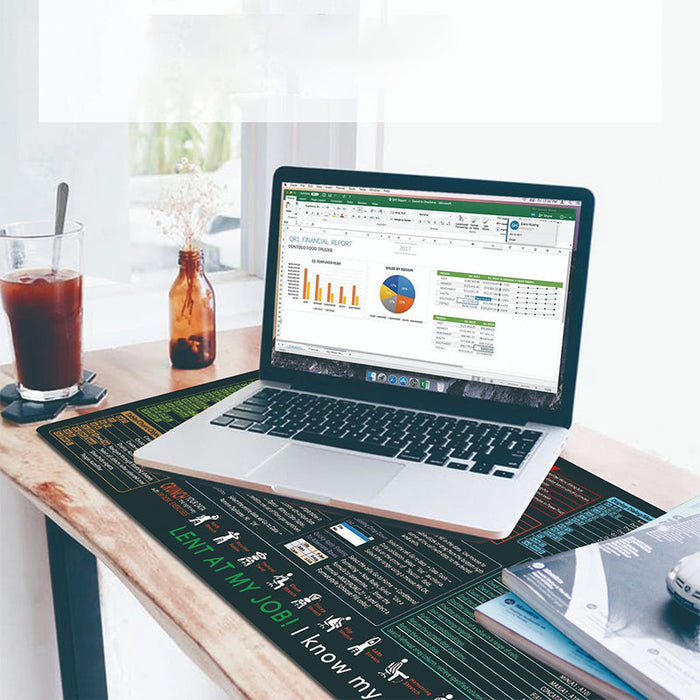 🔥 Atsparus dėmėms, neslystantis stalo kilimėlis biurams 🧠💻-LT