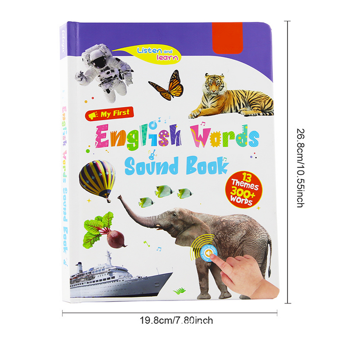 Audiolibro interactivo de aprendizaje de inglés para niños.-ES