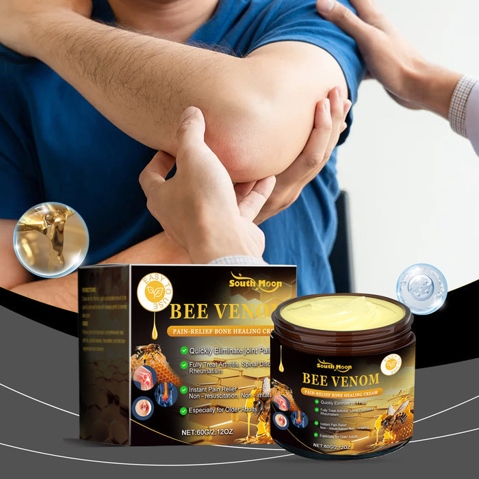 Bee Venom Cream with Hyaluron & Collagen for Intensive Care & Regeneration Daily Repair [1 + 1 Free]