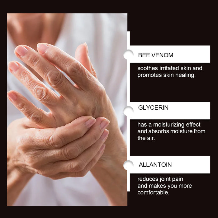Bee Venom Cream with Hyaluron & Collagen for Intensive Care & Regeneration Daily Repair [1 + 1 Free]