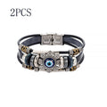 _BEST OFFER-Turkish blue eye alloy accessory bracelet