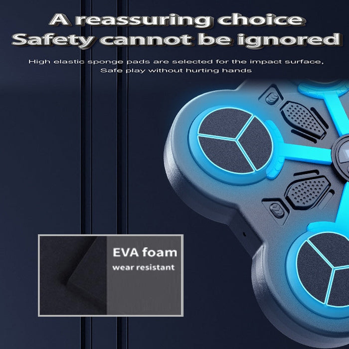 🥊🎶 Bluetooth Μουσικός Προπονητής Πυγμαχίας για Παιδιά – Απολαύστε Διασκέδαση και Άσκηση στο Σπίτι 🔥✨-GR