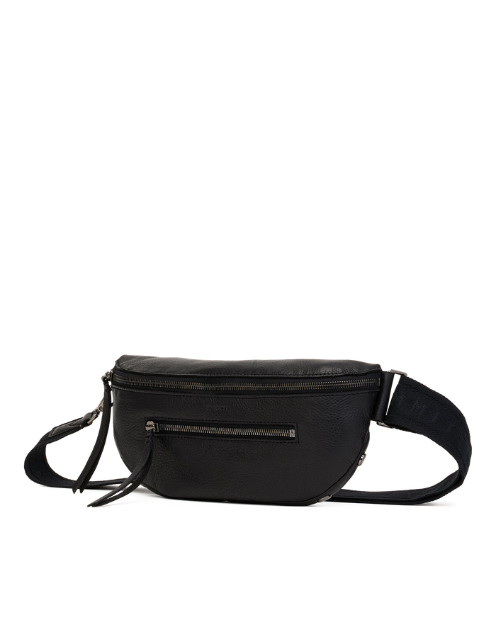 Charles Crossbody | Black/Gunmetal