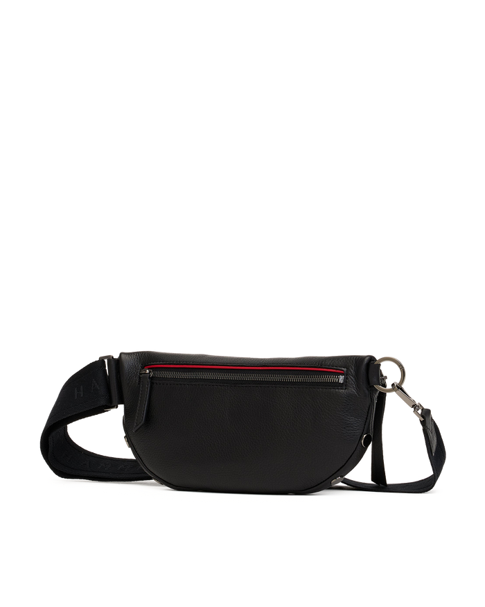 Charles Crossbody | Black/Gunmetal