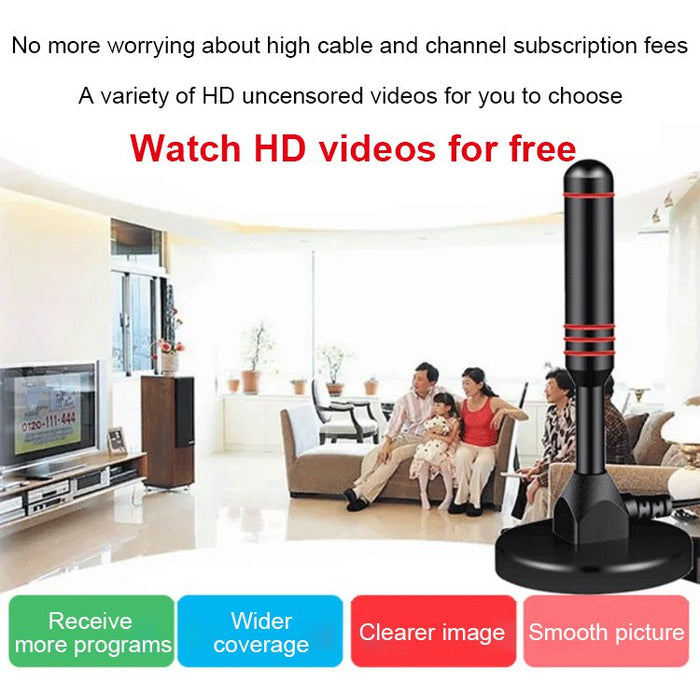 🥳Chip profesional🔥Receptor de señal de TV digital HD incorporado-ES