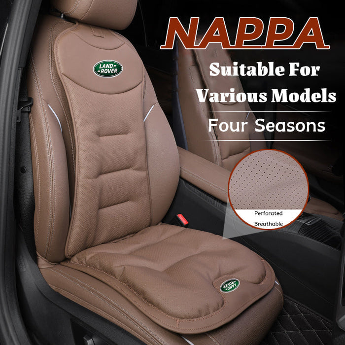Cojín de asiento de coche de piel napa de primera calidad con respaldo cómodo-ES