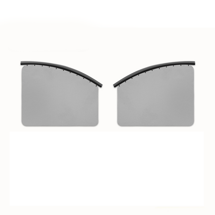 Gris / Para las ventanas delanteras (2 piezas)