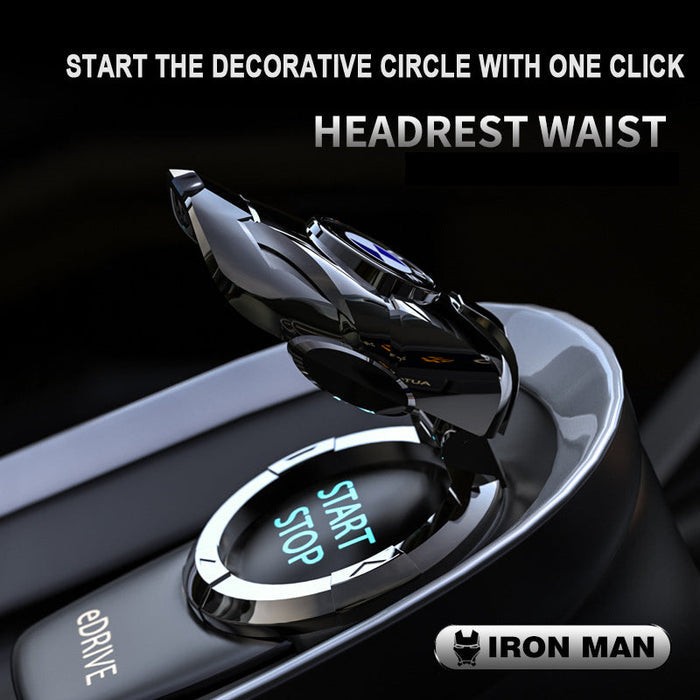 Cubierta protectora del botón de arranque del coche de Iron Man-ES