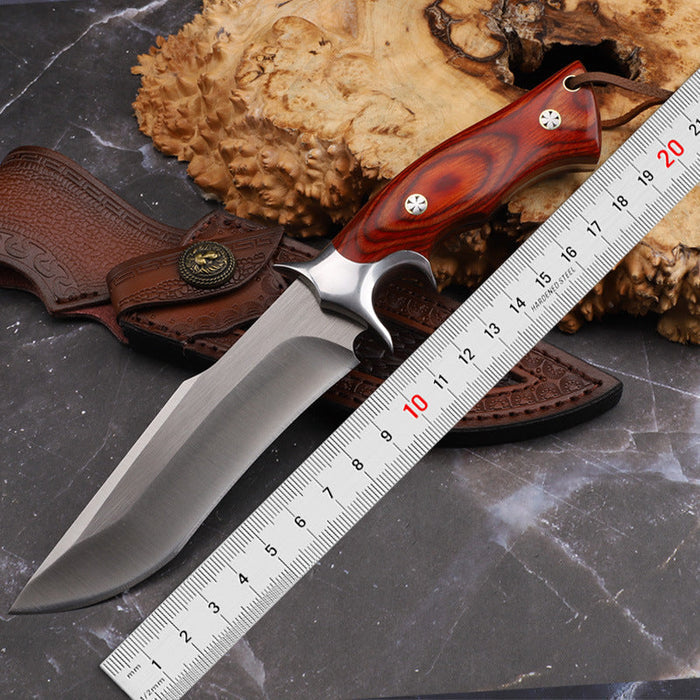 🔥Cuchillo alemán Dawn M390 con mango de madera y mango corto-ES