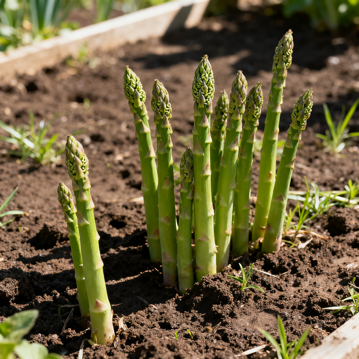 🌱 Cultiva tus propios espárragos a partir de semillas: frescos, sabrosos y duraderos 👑-ES