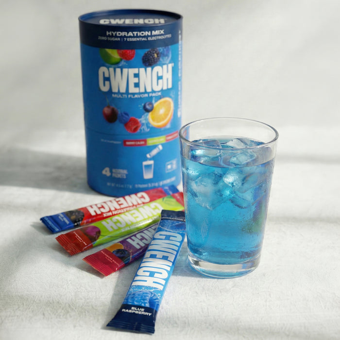 CWENCH Hydration Mix — 7 Electrolytes + BCAAs | Zero Sugar | 16 Sticks