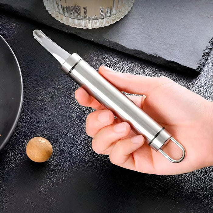 Daugiafunkcinis nerūdijančio plieno krevečių skustukas-LT