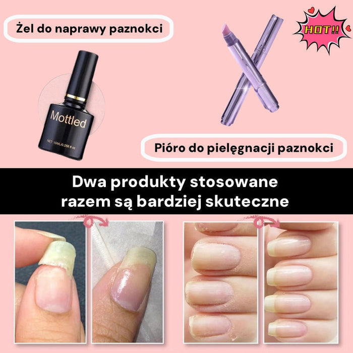 💜Daugiafunkcis, skaidrus 3 viename nagų atstatomasis gelis-LT