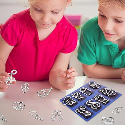 🔥Edukativne intelektualne igračke Igračke za prepoznavanje intelekta, metalne slagalice-HR