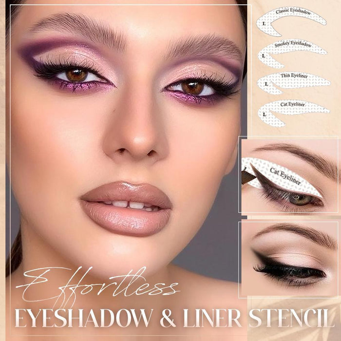 Effortless Perfect Eyeshadow Eyeliner Stencil