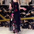👗Elegantes vestidos de tul floral para mujer🌸-ES