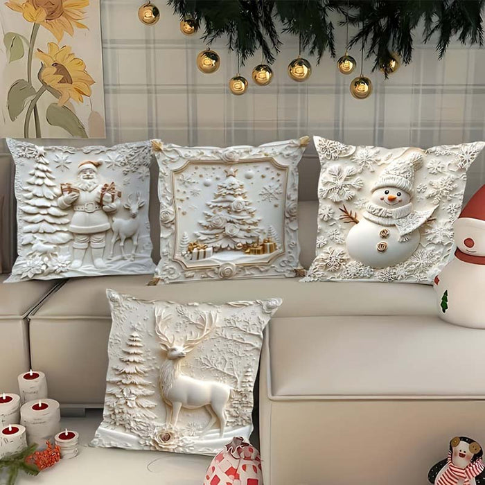 🎄Elegantiški kalėdiniai pagalvių užvalkalai-LT