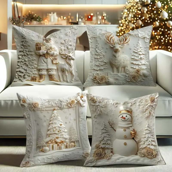 🎄Elegantiški kalėdiniai pagalvių užvalkalai-LT