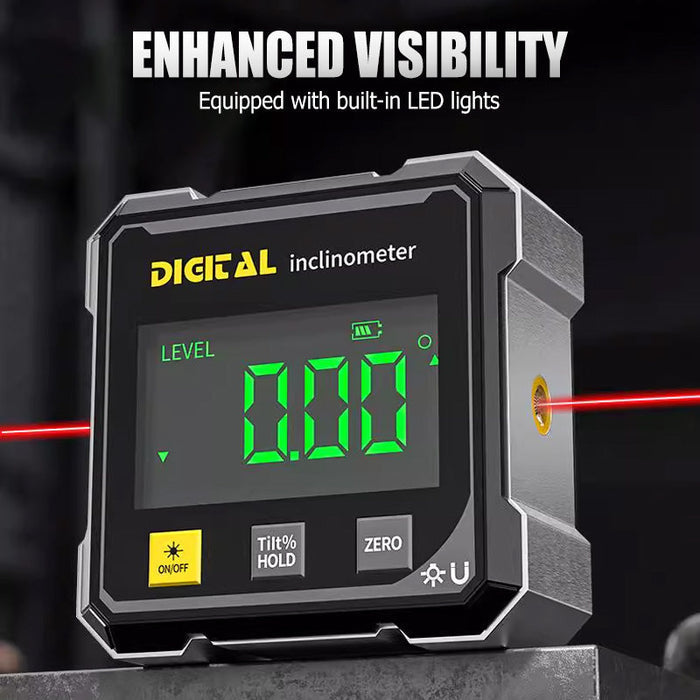 Escáner láser digital magnético de ángulo de 4 lados-ES