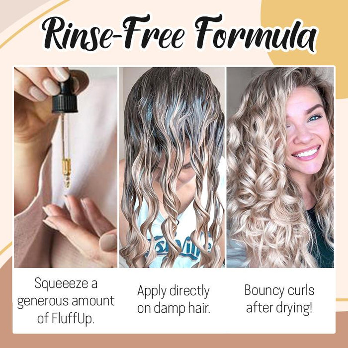 FluffUp Hair Curling Oil