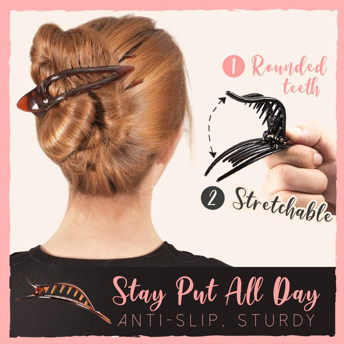 French Concord Curved Hair Clip