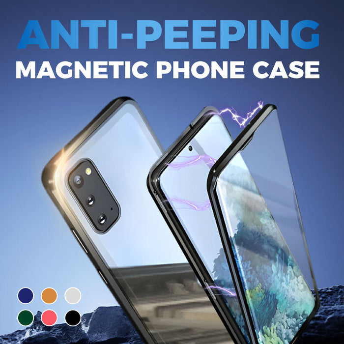 💥Funda magnética de cristal templado, doble cara, para teléfonos Samsung serie S23-S25-ES