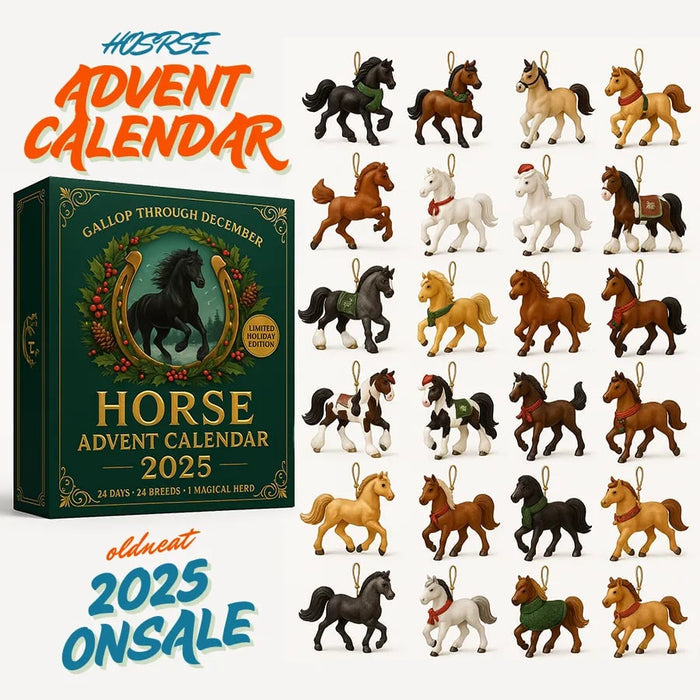 🐎Galope durante diciembre: Calendario de Adviento Equino para 2025-ES