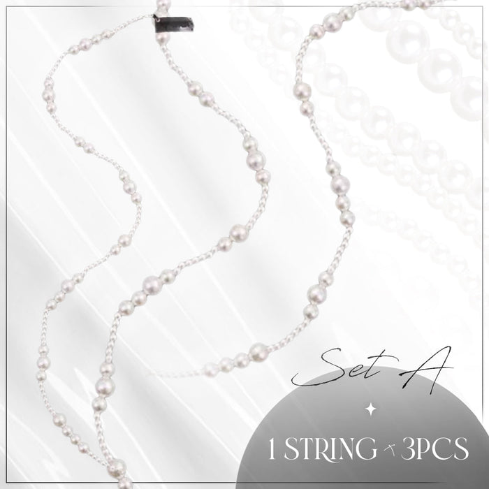 Glamup Pearl Tassel Hair Decoration