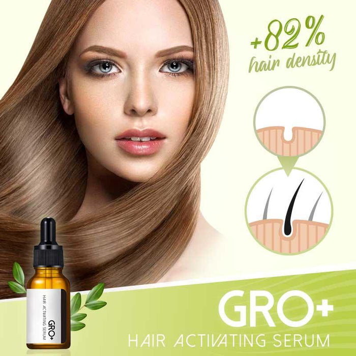 Gro Plus Hair Activating Serum For Thinning Hair Regrows Thicker Fuller Hair In 7 Days